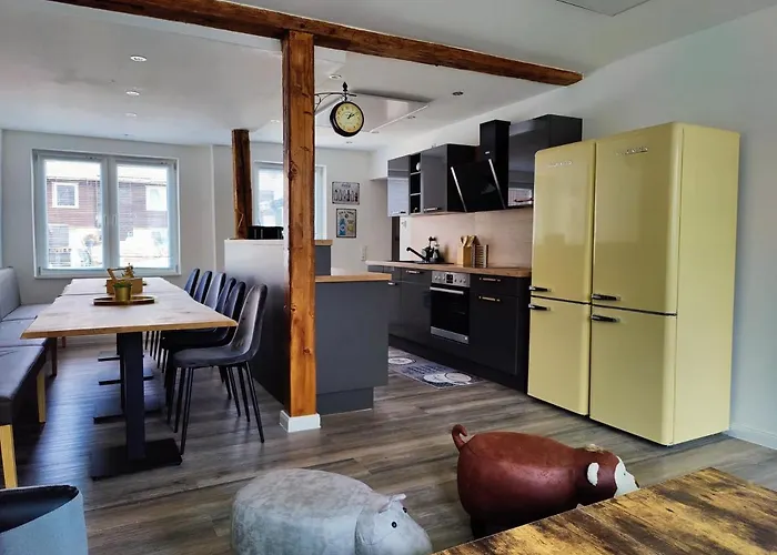 Tolles Schoenes Mit Grosser Grillterrasse Fuer 12 Personen Im Harz ザンクト・アンドレーアスベルク
