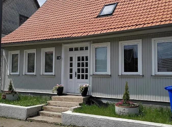 Tatil Evi Tolles Schoenes Mit Grosser Grillterrasse Fuer 12 Personen Im Harz *